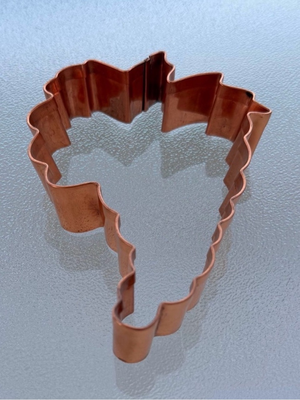Grape Cluster and Leaves Sturdy Gauge Copper Cookie Cutter